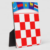 クロアチアの紋章、クロアチアの紋章、ハルバツカ フォトプラーク (側面)