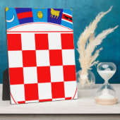 クロアチアの紋章、クロアチアの紋章、ハルバツカ フォトプラーク (側面)