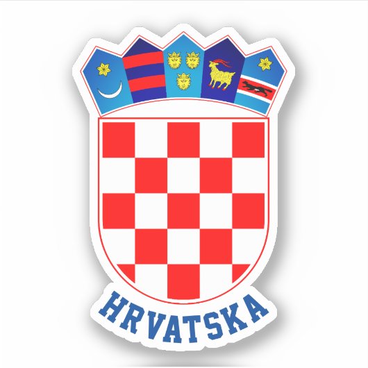 クロアチアの紋章 シール (正面)