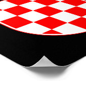 クロアチアの紋章 ポスター (角)