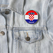 クロアチアの紋章, Hrvatski grb 缶バッジ (インサイチュ)