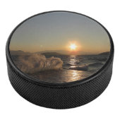 クロアチアの美しい夕日の防波堤 アイスホッケーパック (3/4)