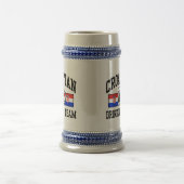 クロアチアの飲みチーム ビールジョッキ (中央)