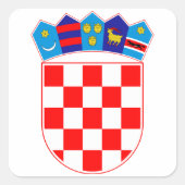 クロアチアクコート・オブ・アームズ・スクエア・シール スクエアシール (正面)
