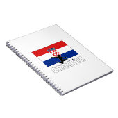 クロアチアサッカーサッカー代表 ノートブック (右側)