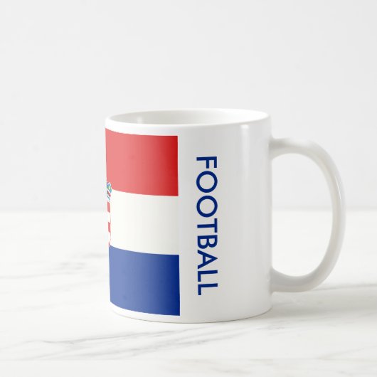 クロアチアサッカー コーヒーマグカップ (右)
