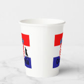 クロアチアサッカー 紙コップ (右)