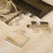 クロアチアダルマティアドゥブロヴニク石のアーチと ジグソーパズル (側面)