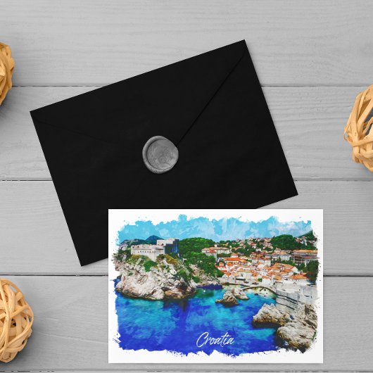 クロアチアパノラマビュートラベル ポストカード