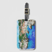 クロアチアパノラマビュートラベル ラゲッジタグ (正面縦)