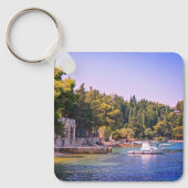 クロアチアビュー・オブ・ビーチ キーホルダー (正面)