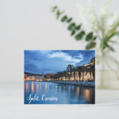 クロアチアポストカードでプロムナードを分割 ポストカード (スタンド正面)