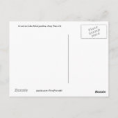 クロアチアリカブロンドmatryokaはがき ポストカード (裏面)