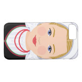 クロアチアリカブロンドmatryokaケース Case-Mate iPhoneケース (裏面(横))