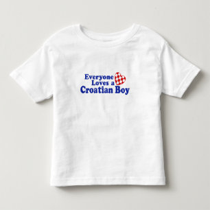 クロアチアンボーイ トドラーTシャツ