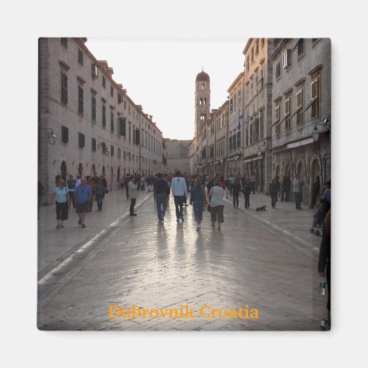 クロアチア冷蔵庫用マグネット マグネット (正面)