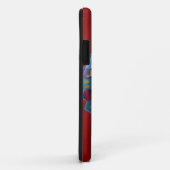 クロアチア国旗なびく –  Case-Mate iPhoneケース (裏面/右)