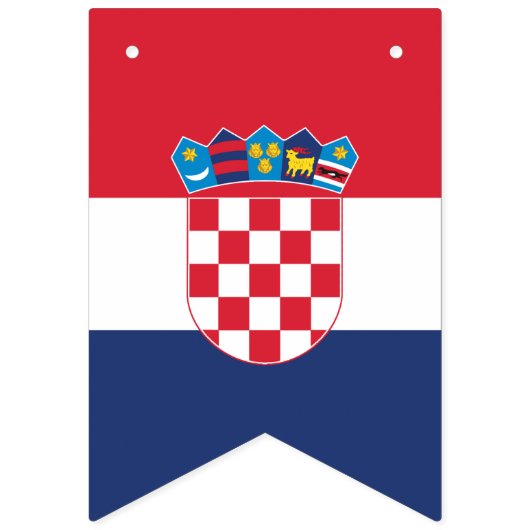 クロアチア国旗の国クロアチア愛国的ギフト バンティングフラッグ (第1の旗)