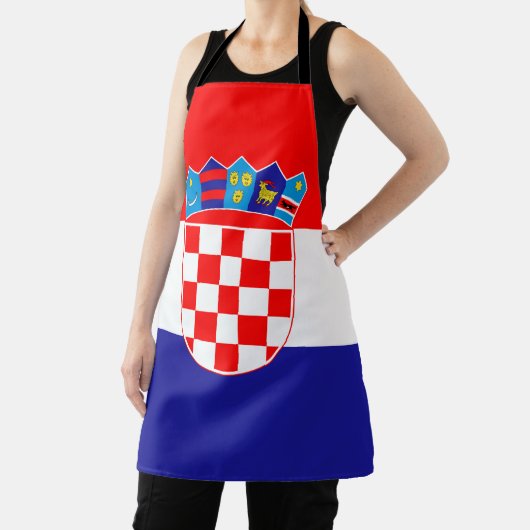 クロアチア国旗 エプロン (インサイチュ)