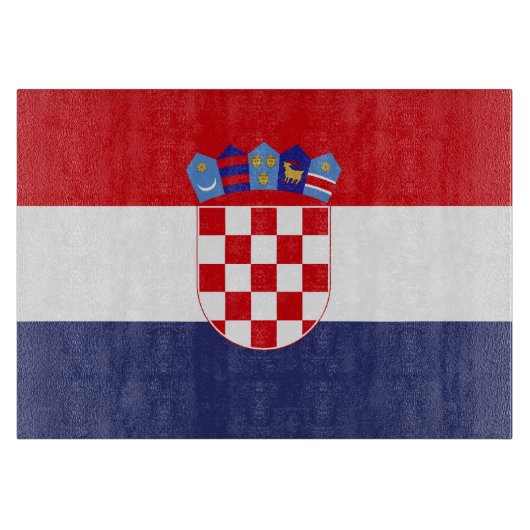 クロアチア国旗 カッティングボード (正面)