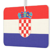クロアチア国旗 カーエアーフレッシュナー (左)