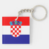 クロアチア国旗 キーホルダー (裏面)
