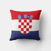 クロアチア国旗 クッション (裏面)