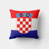 クロアチア国旗 クッション (裏面)
