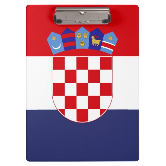 クロアチア国旗 クリップボード (正面)