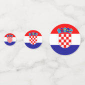 クロアチア国旗 コンフェッティ (裏面)