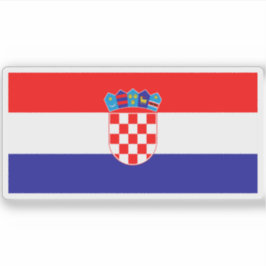 クロアチア国旗 シール