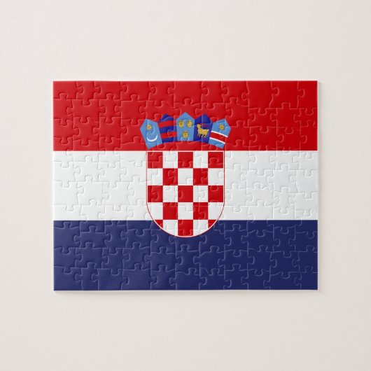 クロアチア国旗 ジグソーパズル (横)