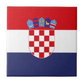 クロアチア国旗 タイル (正面)