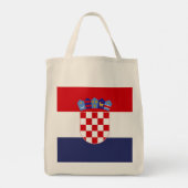 クロアチア国旗 トートバッグ (裏面)