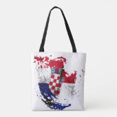 クロアチア国旗 トートバッグ (裏面)