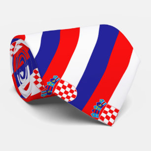 クロアチア国旗 ネクタイ