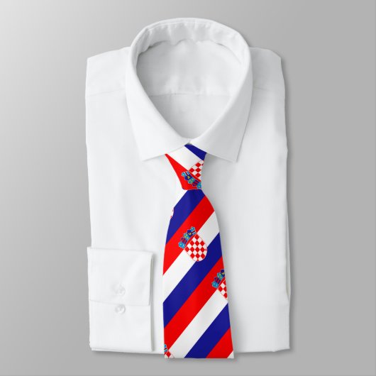 クロアチア国旗 ネクタイ (タイ)