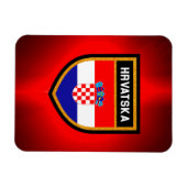 クロアチア国旗 マグネット (横)
