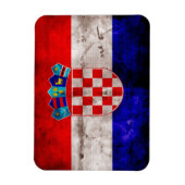 クロアチア国旗 マグネット (縦)