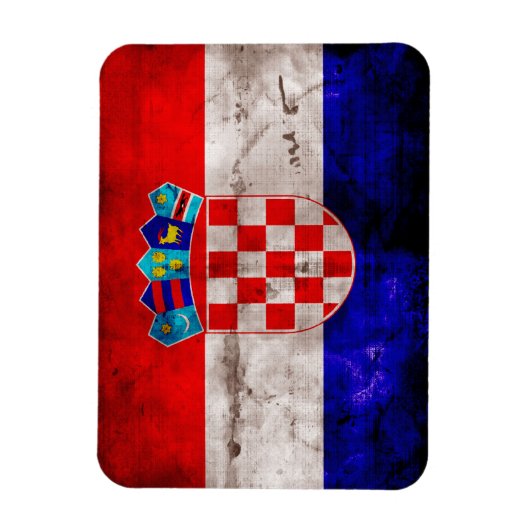 クロアチア国旗 マグネット (縦)