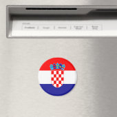 クロアチア国旗 マグネット (インサイチュ (食洗機))