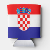 クロアチア国旗 缶クーラー (裏面)