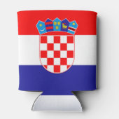 クロアチア国旗 缶クーラー (裏面)