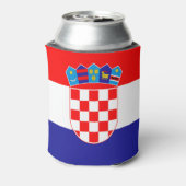 クロアチア国旗 缶クーラー (缶裏面)