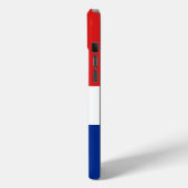 クロアチア国旗 Apple iPhone 15 Plus カバー (裏面 / 左)