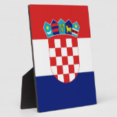クロアチア国旗 – Trobojnica フォトプラーク (側面)