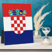 クロアチア国旗 – Trobojnica フォトプラーク (側面)