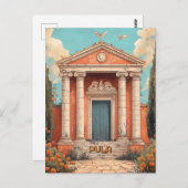 クロアチア広場 ポストカード (正面/裏面)