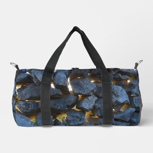 クロアチア建て石壁スタイル ダッフルバッグ (正面)