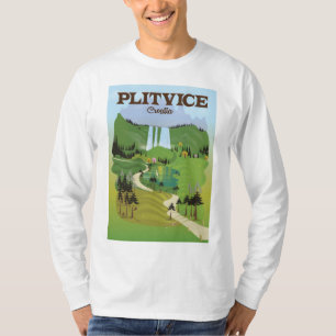 クロアチア旅行のポスター Tシャツ